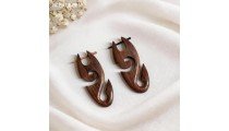 Hot Sale Beautiful Unique Wood Earrings Handmade